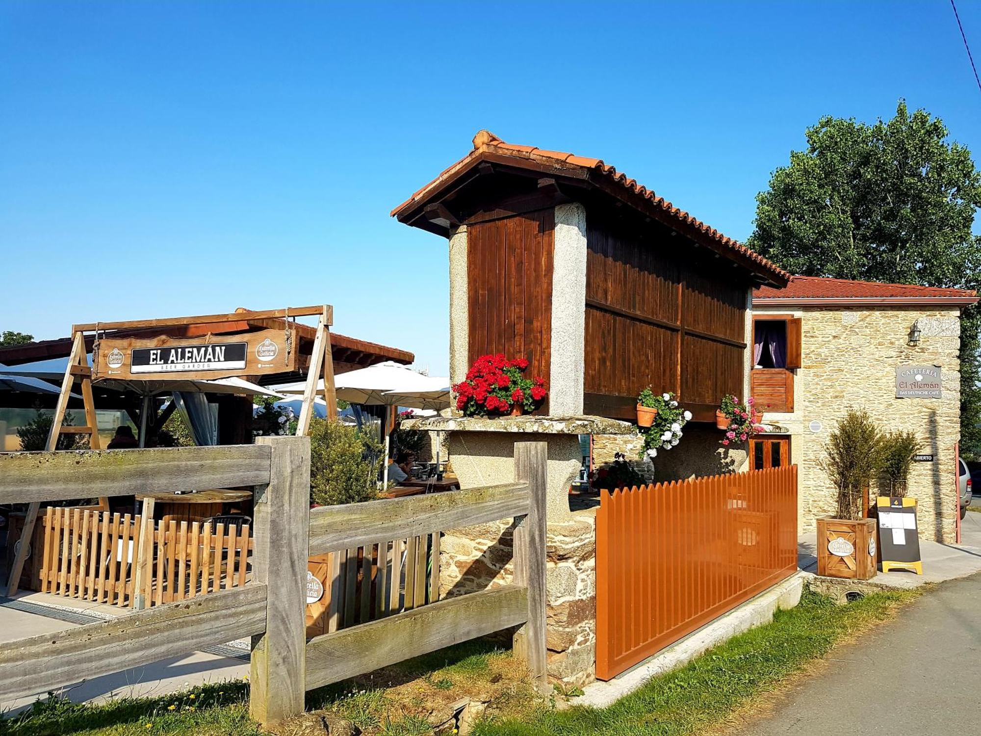 Albergue El Aleman Boente Exterior foto